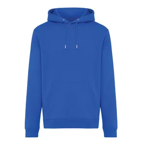 Sweat à capuche en coton recyclé IQONIQ Joshua - iqoniq | Bleu royal