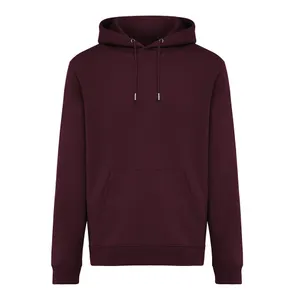 Sweat à capuche en coton recyclé IQONIQ Joshua - iqoniq | Merlot