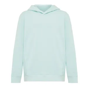 Sweat à capuche personnalisé avec poches latérales Iqoniq Yengo Kids - Iqoniq | Crushed mint