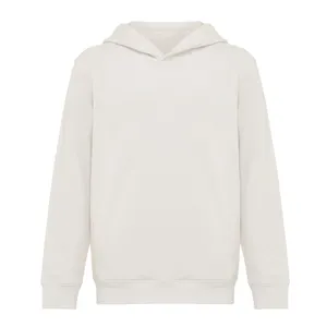 Sweat à capuche personnalisé avec poches latérales Iqoniq Yengo Kids - Iqoniq | Ivory white