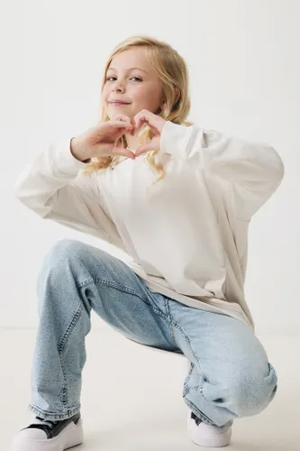 Sweat à capuche personnalisé avec poches latérales Iqoniq Yengo Kids - Iqoniq