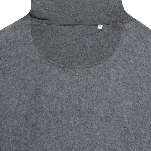 Sweat à capuche publicitaire avec zip en coton recyclé Iqoniq Abisko - iqoniq
