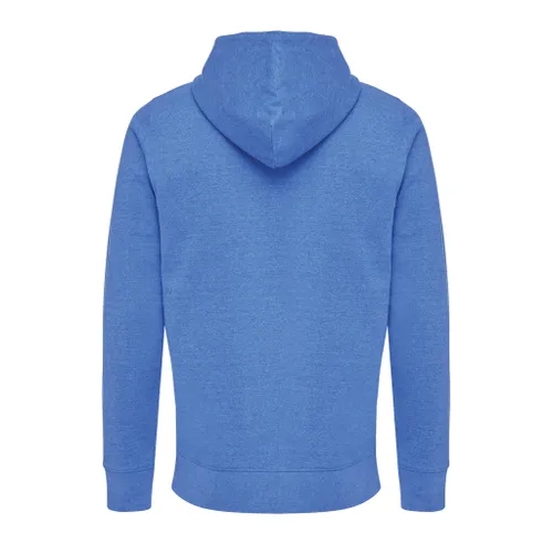 Sweat à capuche publicitaire avec zip en coton recyclé Iqoniq Abisko - iqoniq