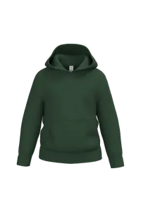 Sweat-shirt à capuche enfant personnalisée - iDeal Basic Brand | Ideal Forest Green