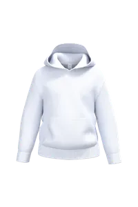 Sweat-shirt à capuche enfant personnalisée - iDeal Basic Brand | Ideal White