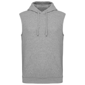 Sweat-shirt à capuche sans manches unisexe - PROACT® | Oxford Grey