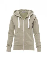 Sweat-shirt brossé personnalisé - URBAN LADY | Vert militaire chiné