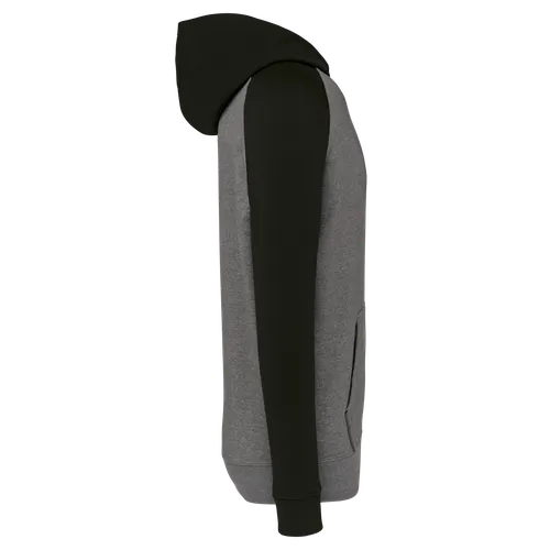 Sweat-shirt capuche bicolore enfant - PROACT®