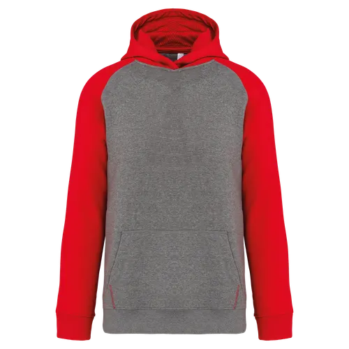 Sweat-shirt capuche bicolore enfant - PROACT®