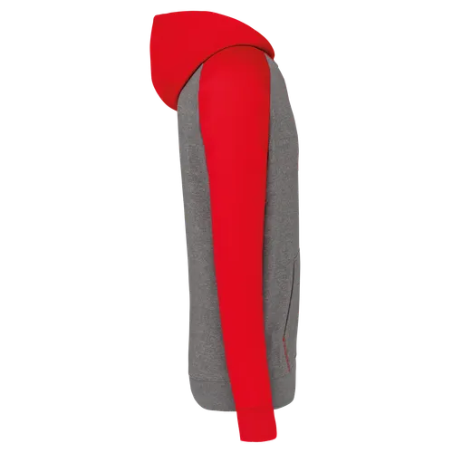 Sweat-shirt capuche bicolore enfant - PROACT®