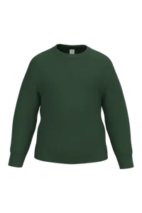 Sweat-shirt col rond enfant personnalisé - iDeal Basic Brand | Ideal Forest Green