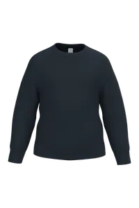 Sweat-shirt col rond enfant personnalisé - iDeal Basic Brand | Ideal Navy