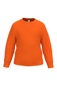 Sweat-shirt col rond enfant personnalisé - iDeal Basic Brand | Ideal Orange