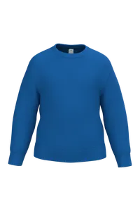 Sweat-shirt col rond enfant personnalisé - iDeal Basic Brand | Ideal Royal Blue