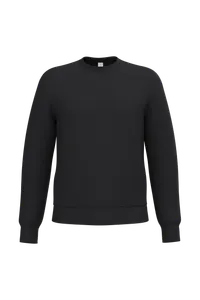 Sweat-shirt col rond unisexe personnalisé - iDeal Basic Brand | Ideal Black