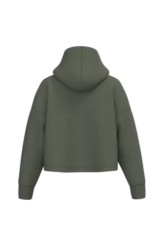 Sweat-shirt crop à capuche femme - PROACT®