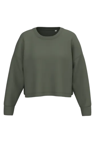 Sweat-shirt crop col rond femme - PROACT®