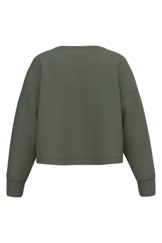 Sweat-shirt crop col rond femme - PROACT®