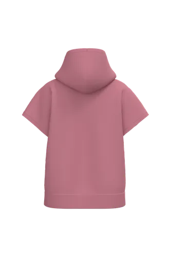 Sweat-shirt écoresponsable à capuche oversize sans manches French Terry femme - Native Spirit