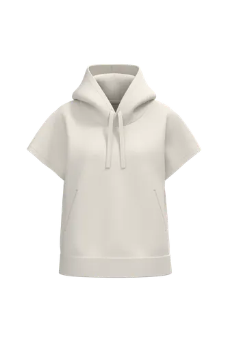 Sweat-shirt écoresponsable à capuche oversize sans manches French Terry femme - Native Spirit