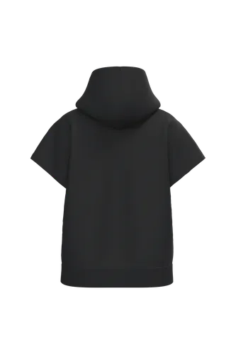 Sweat-shirt écoresponsable à capuche oversize sans manches French Terry femme - Native Spirit