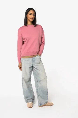 Sweat-shirt écoresponsable à col rond à épaules tombantes femme - Native Spirit