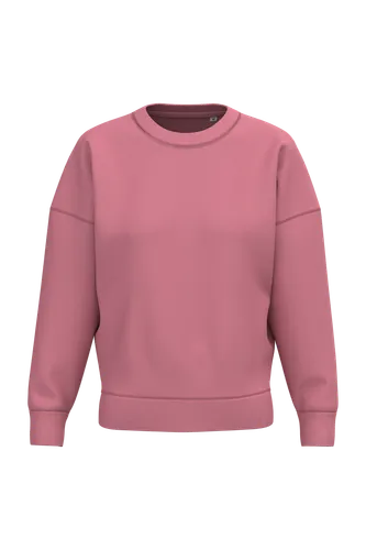 Sweat-shirt écoresponsable à col rond à épaules tombantes femme - Native Spirit