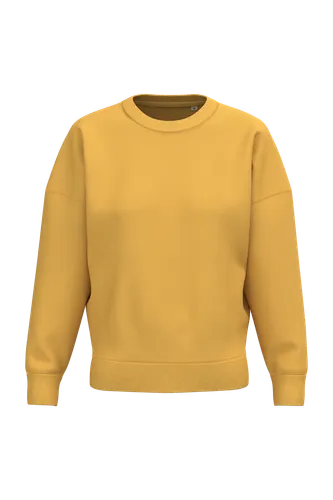 Sweat-shirt écoresponsable à col rond à épaules tombantes femme - Native Spirit