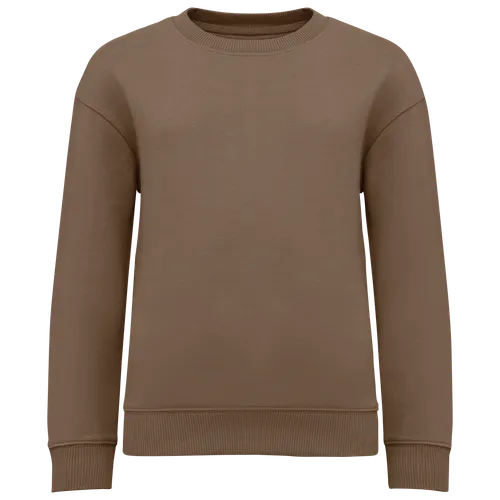 Sweat-shirt écoresponsable à col rond oversize enfant personnalisé - Native Spirit