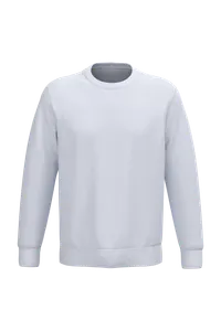 Sweat-shirt écoresponsable à col rond unisexe - Native Spirit | White