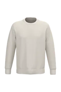 Sweat-shirt écoresponsable à col rond unisexe - Native Spirit | Ivory