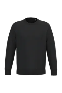 Sweat-shirt écoresponsable à col rond unisexe - Native Spirit | Black