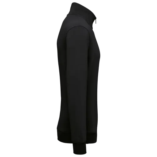 Sweat-shirt écoresponsable personnalisé à col montant zippé homme - Native Spirit