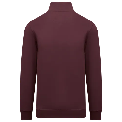 Sweat-shirt écoresponsable personnalisé à col montant zippé homme - Native Spirit