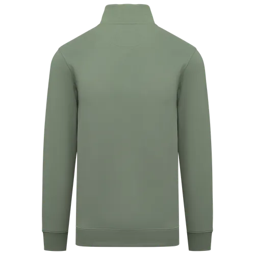 Sweat-shirt écoresponsable personnalisé à col montant zippé homme - Native Spirit