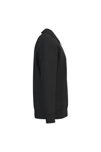 Sweat-shirt écoresponsable quart zip col polo à épaules tombantes unisexe - Native Spirit