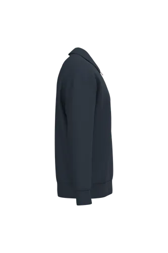Sweat-shirt écoresponsable quart zip col polo à épaules tombantes unisexe - Native Spirit
