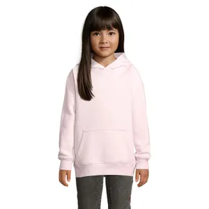 Sweat-Shirt Enfant Personnalisé À Capuche Stellar Kids - SOL'S | Rose Pâle