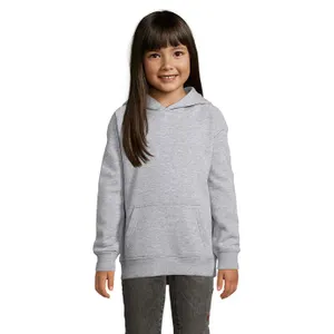 Sweat-Shirt Enfant Personnalisé À Capuche Stellar Kids - SOL'S | Gris Chiné Ii