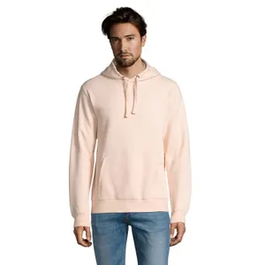 Sweat-Shirt Homme À Capuche Spencer à personnaliser - SOL'S | Creamy Pink