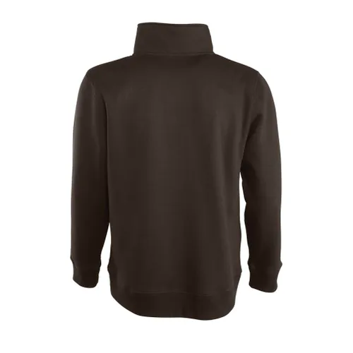 Sweat-Shirt Personnalisé Homme Col Camionneur (1/4 Zip) Scott - SOL'S