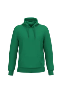 Sweat-shirt recyclé à capuche unisexe - Kariban | Kelly Green