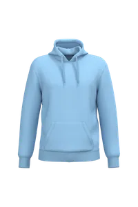 Sweat-shirt recyclé à capuche unisexe - Kariban | Sky Blue