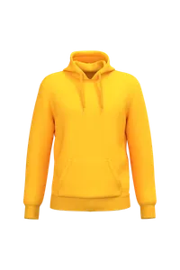 Sweat-shirt recyclé à capuche unisexe - Kariban | Yellow
