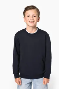 Sweat-shirt recyclé col rond enfant - Kariban
