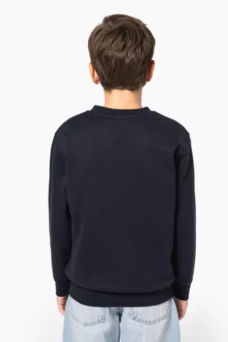 Sweat-shirt recyclé col rond enfant - Kariban