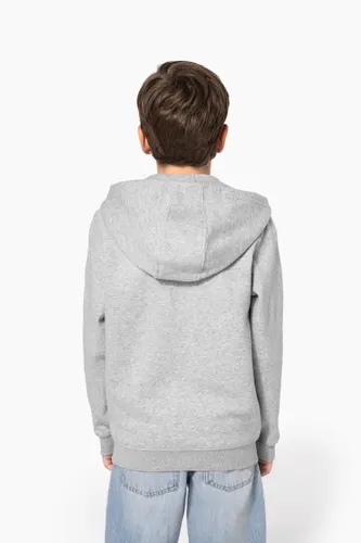 Sweat-shirt recyclé zippé à capuche enfant - Kariban