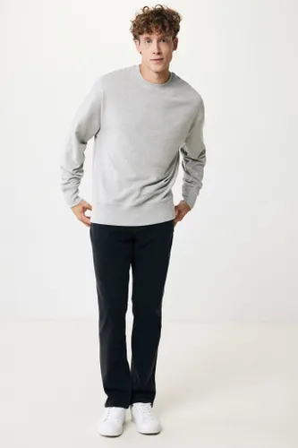 Sweater à col rond en coton recyclé à personnaliser Iqoniq Kruger - iqoniq