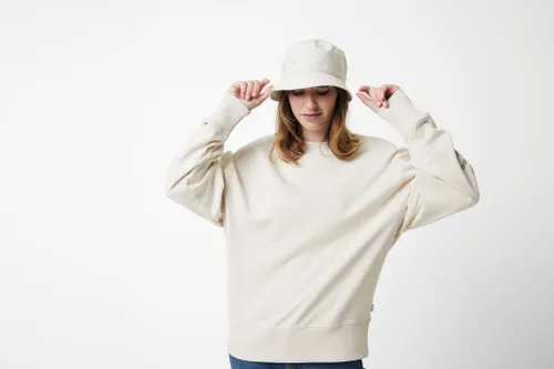 Sweater à col rond en coton recyclé à personnaliser Iqoniq Kruger - iqoniq