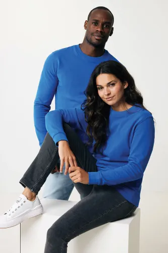 Sweater à col rond en coton recyclé à personnaliser Iqoniq Zion - iqoniq
